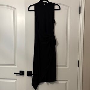 Forever 21 Black Asymmetrical Dress